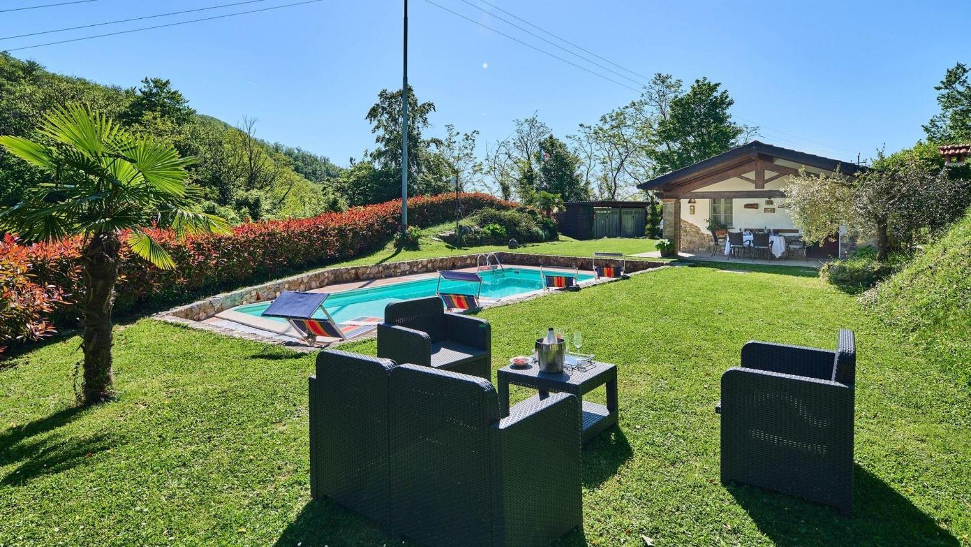 La Sella Villa Pescaglia Екстериор снимка
